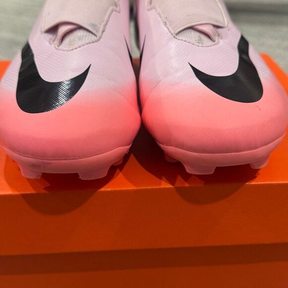 Nike Jr Zoom Mercurial Vapor 15 Academy MG Pink Foam Outdoor Soccer Cleat Size 6 - Picture 7 of 12